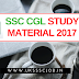 SSC CGL Study Material 2017 Download | Free PDF 