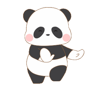 LINE Creators' Stickers - Panda Animated Example with GIF Animation