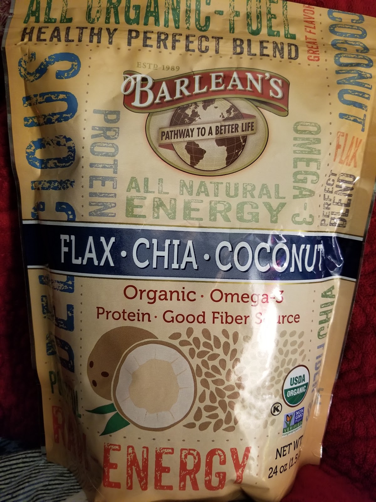 All OrganicFuel, Rawenergy, Healty Perfect Blend