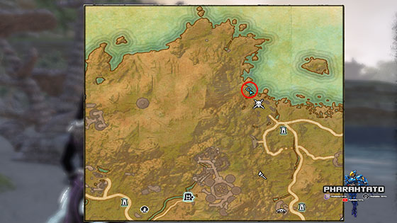 Regular summerset isle treasure map locations are indicated in red with app...