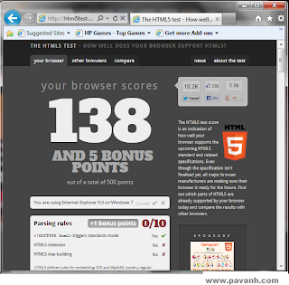  Internet Explore HTML5