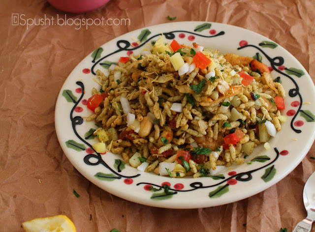 Spusht | Recipe for Bhel Puri Mouthwatering Indian Chaat