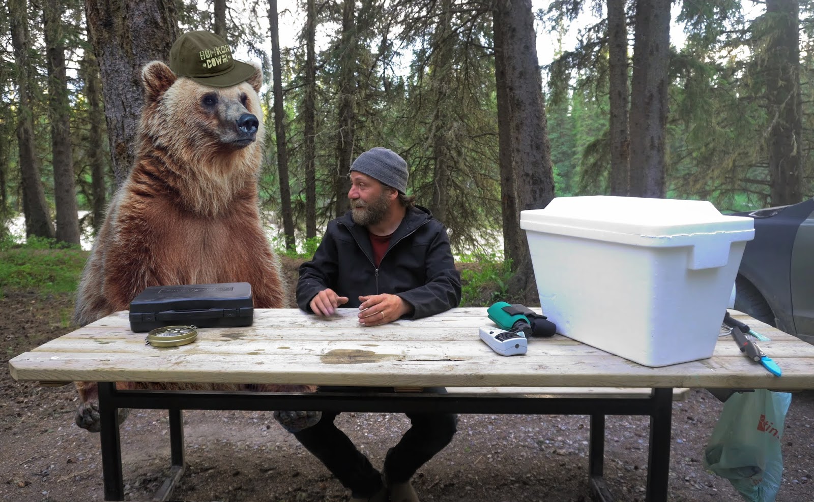 The Lighter Side of Jody Car Camping in Grizzly Country