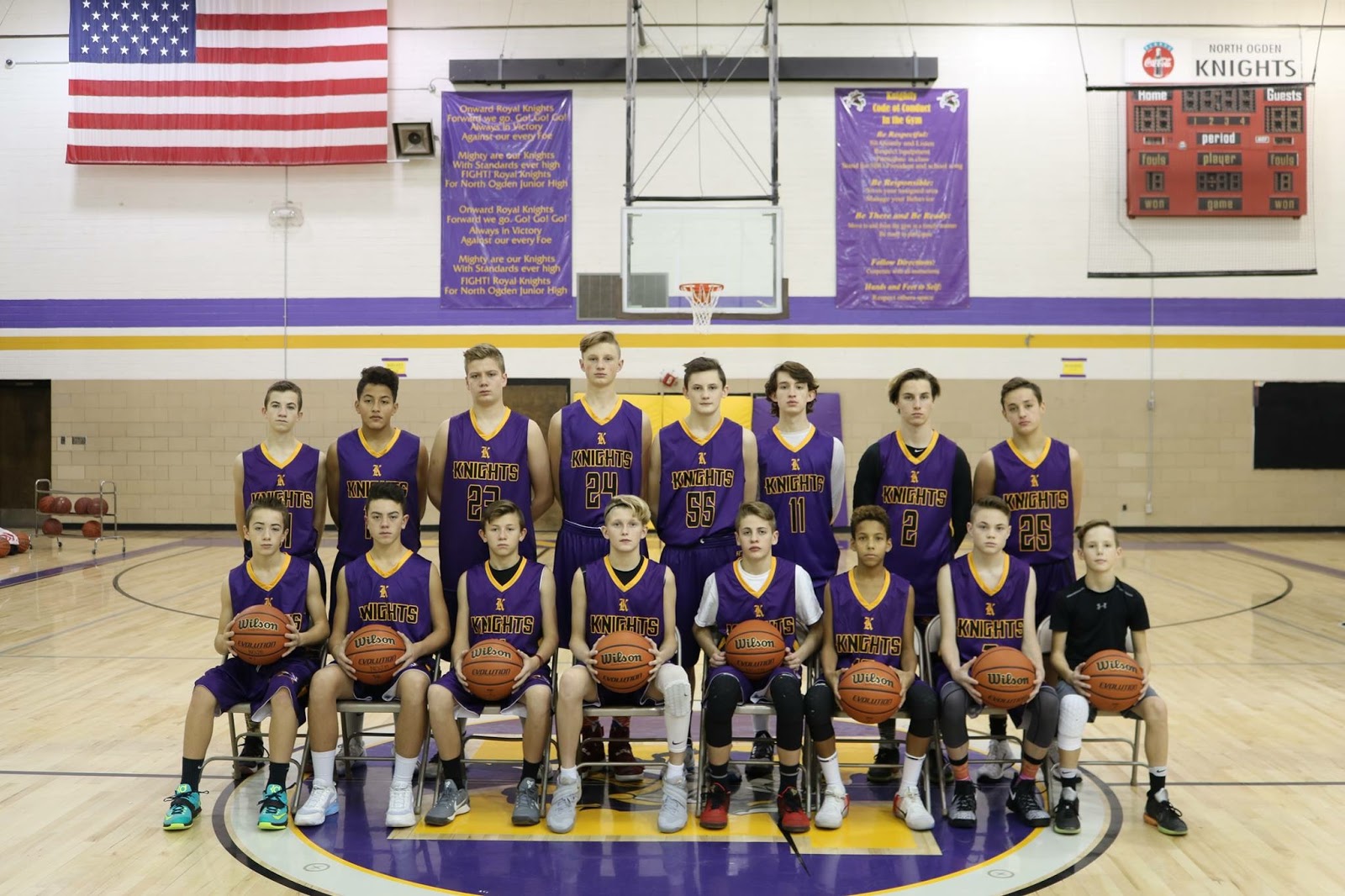 The Ropelato Family North Ogden Jr HIgh Basketball