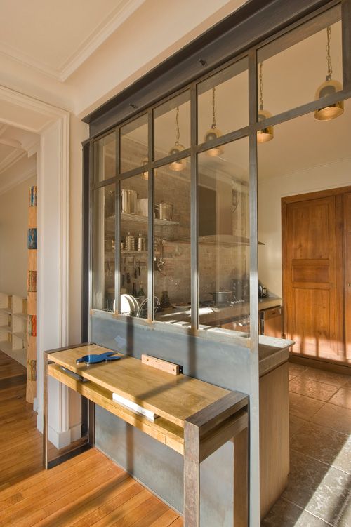 Verrière d�intérieur bois ou métal? Verrière d�intérieur bois ou métal?