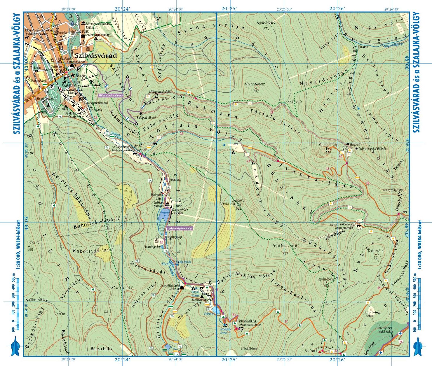 szalajka völgy térkép Szalajka völgy szalajka völgy térkép