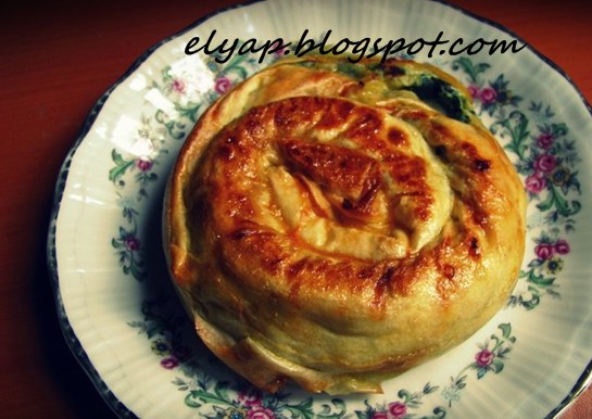 elyapımı. Pazılı Gül Börek