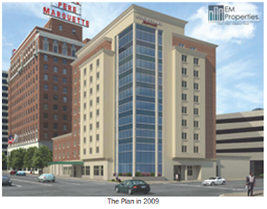 The Plan - Rehab Pere Marquette and New Marriott