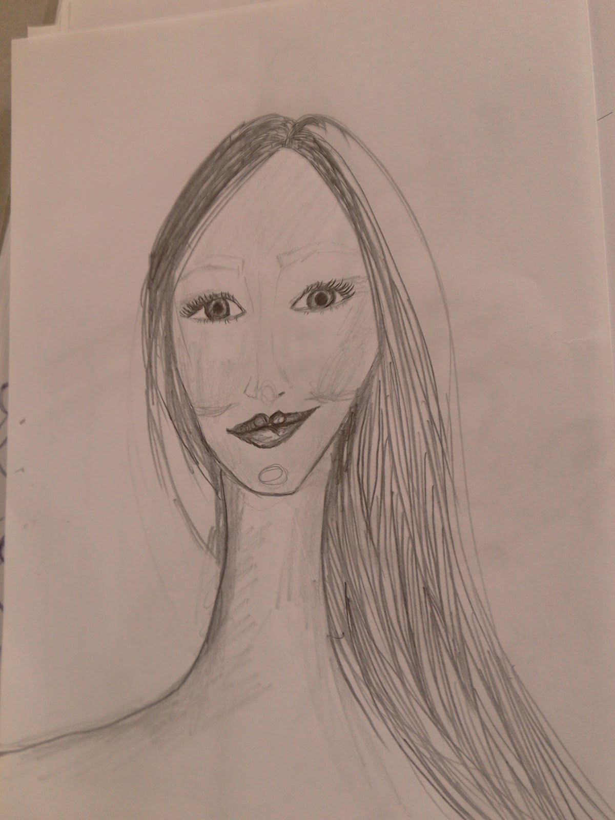 #wip Pencil Drawings And Sketches+ Drawing With A Mascara: My Art Lately