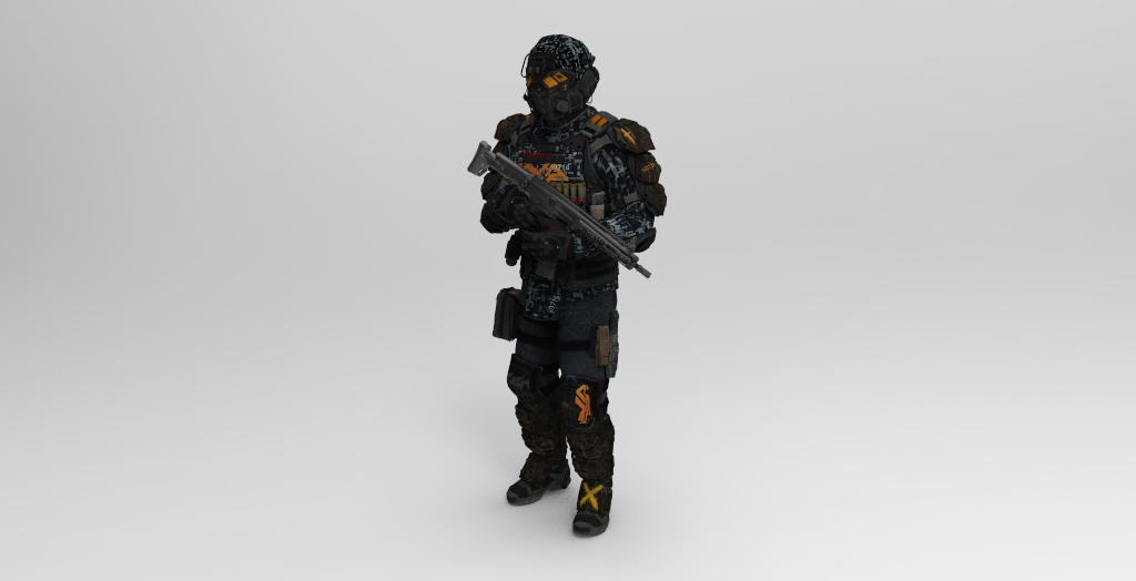 [REL]COD Advanced Warfare KVA Heavy Soldier Vindicator Defense