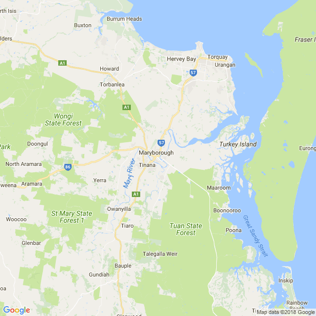 Maryborough Map Free Download