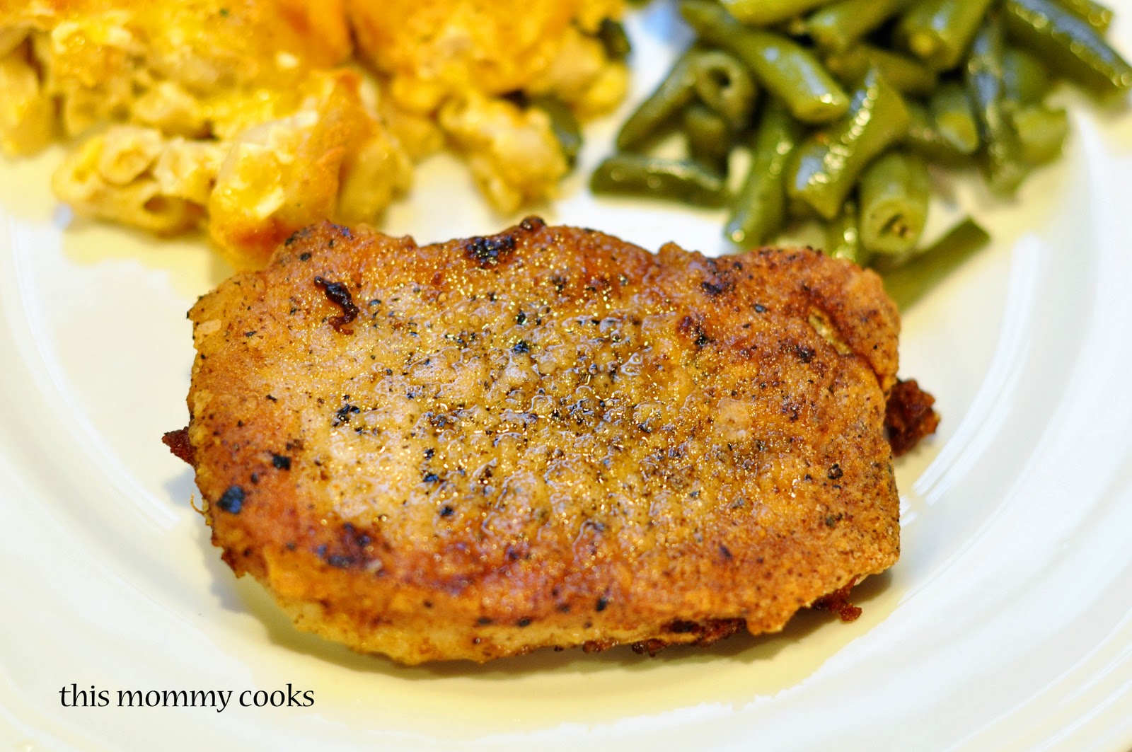 This Mommy Cooks: Pan Fried Pork Chops