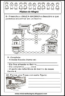 avaliação Avaliação de geografia e história
