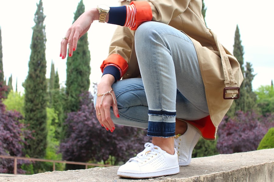 Fitness And Chicness-Orange Stripes-5