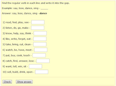UP AND AWAY EXERCISES ON REGULAR VERBS up-and-away-exercises-on-regular-verbs