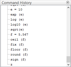 command history matlab command history matlab