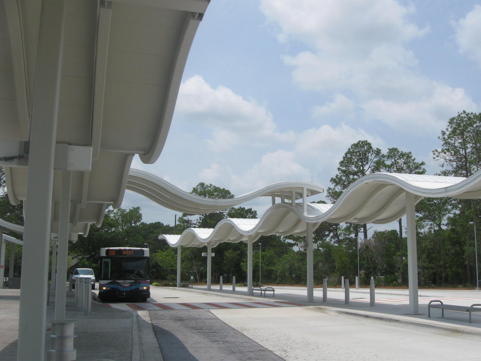 My Photos Here Forden Station WAVE bus transit, Wilmington, NC (with