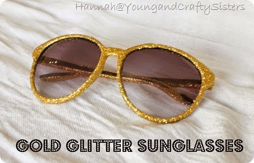 glitter sunglasses