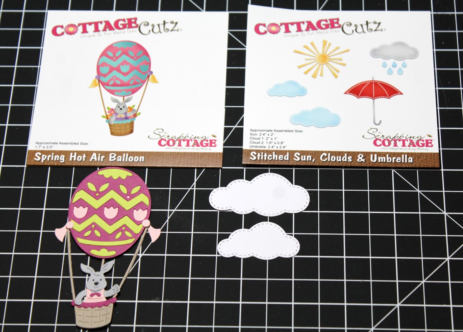 CottageCutz Spring Hot Air Balloon  ̹ ˻