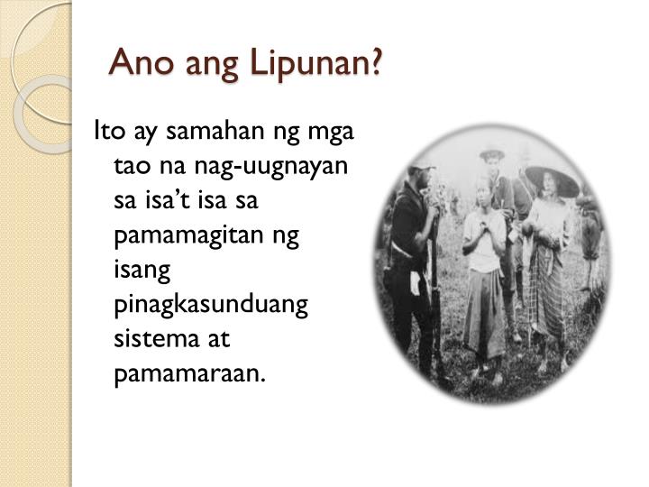 ano ang lipunan - philippin news collections