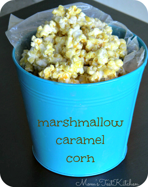 Marshmallow Caramel Corn