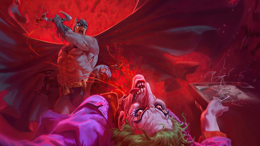 Batman vs. Joker, DC, 4K, #6.1956