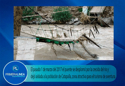 Lunahuaná: ALZAN PUENTE COLGANTE CATAPALLA...