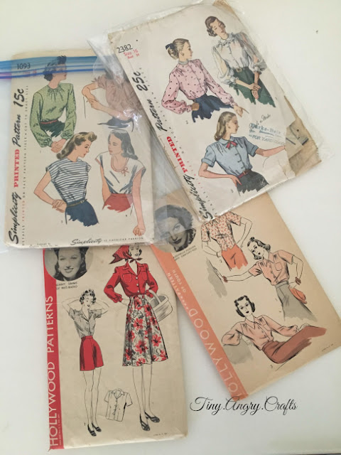 1940s, 1950s, vintage sewing patterns 1940s, 1950s, vintage sewing patterns