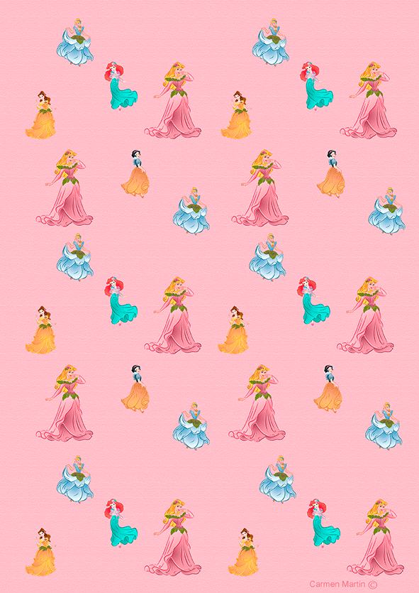 Papel De Regalo De Princesas Disney Para Imprimir Colorear Dibujos