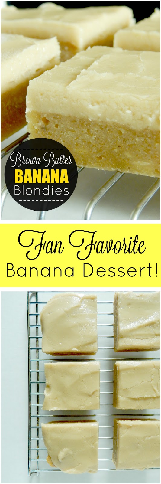 brown butter banana blondies (sweetandsavoryfood.com)