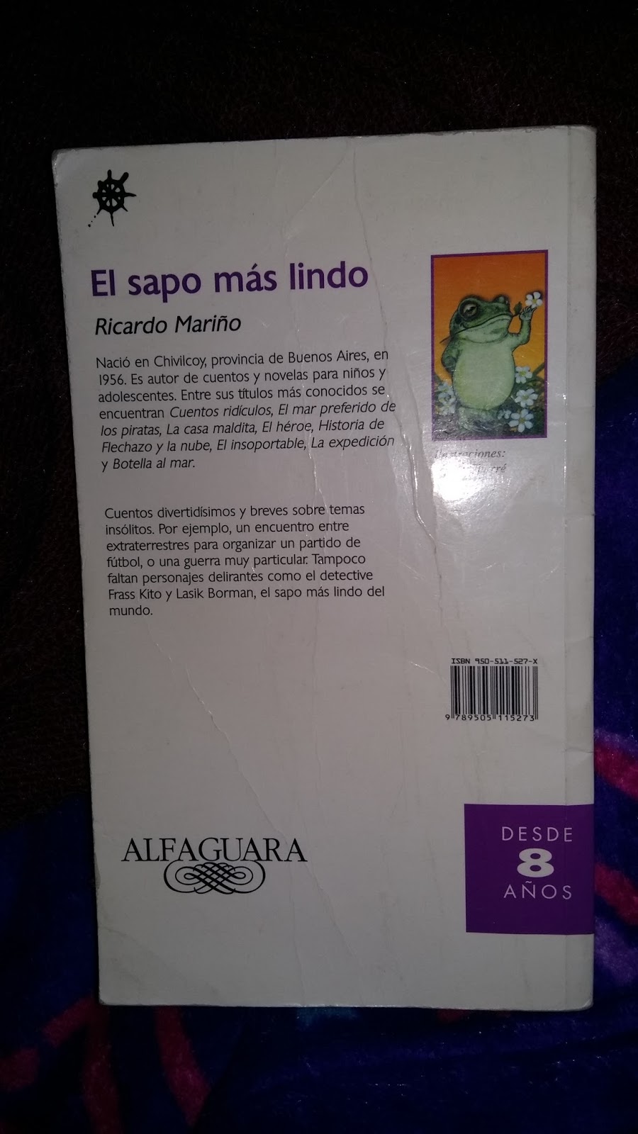 PDF/Venta de libros El sapo más