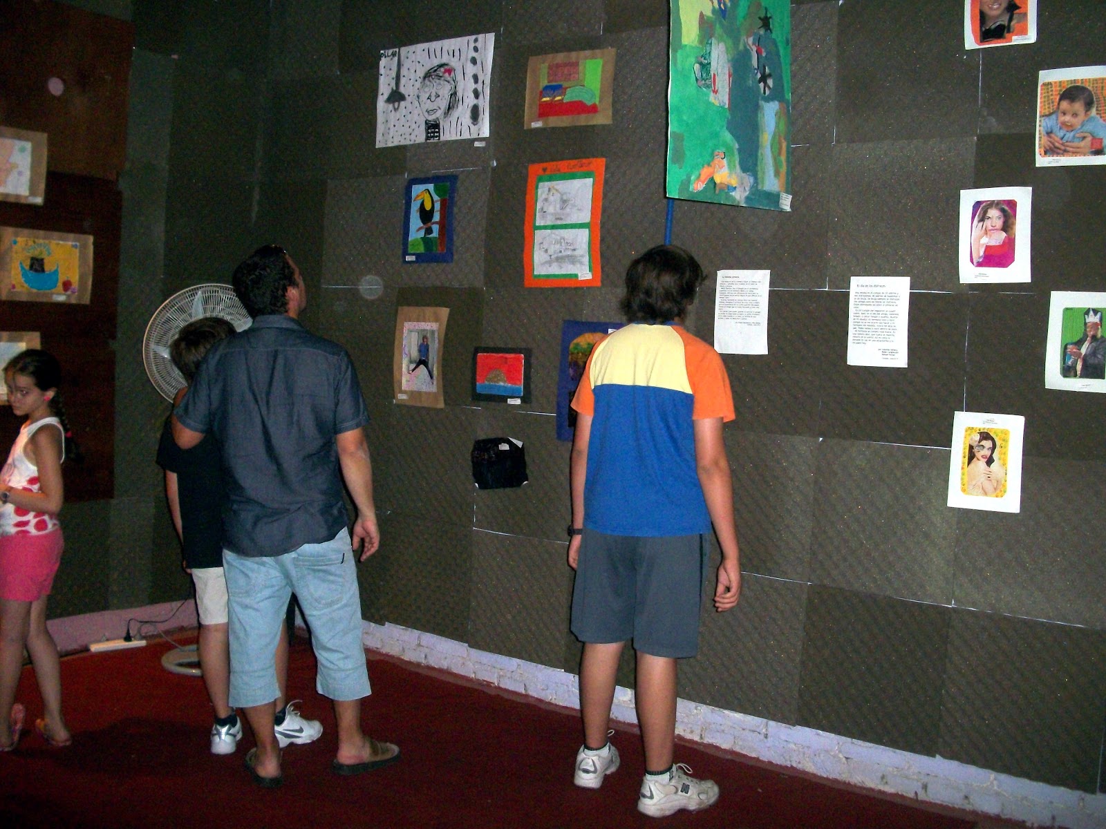 Arcoiris Talleres de arte para niños Exposición 2012