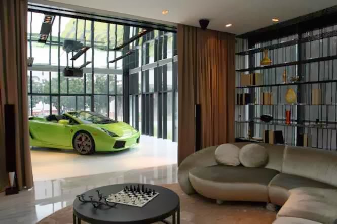 Car Parking in Apartment Room