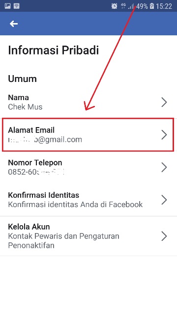 Cara Melihat Email Facebook Sendiri Di Hp Musdeoranje Net