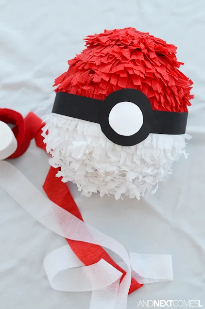 How to make a Pokemon pinata for a Pokemon birthday party
