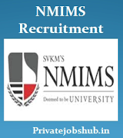 NMIMS Recruitment NMIMS Recruitment
