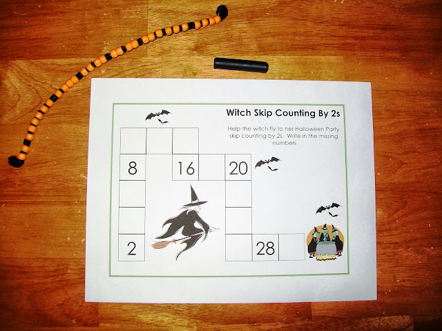 Witch Skip Counting by 2s