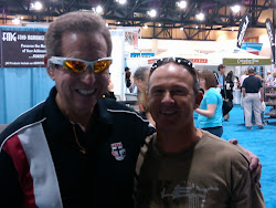 Bill with Australian former multiple ITU World Champion Greg Welch