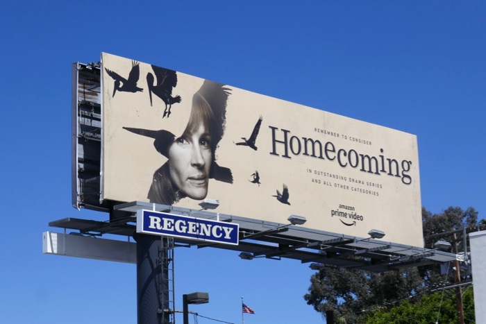 Julia Roberts Homecoming 2019 Emmy FYC billboard Julia Roberts Homecoming 2019 Emmy FYC billboard