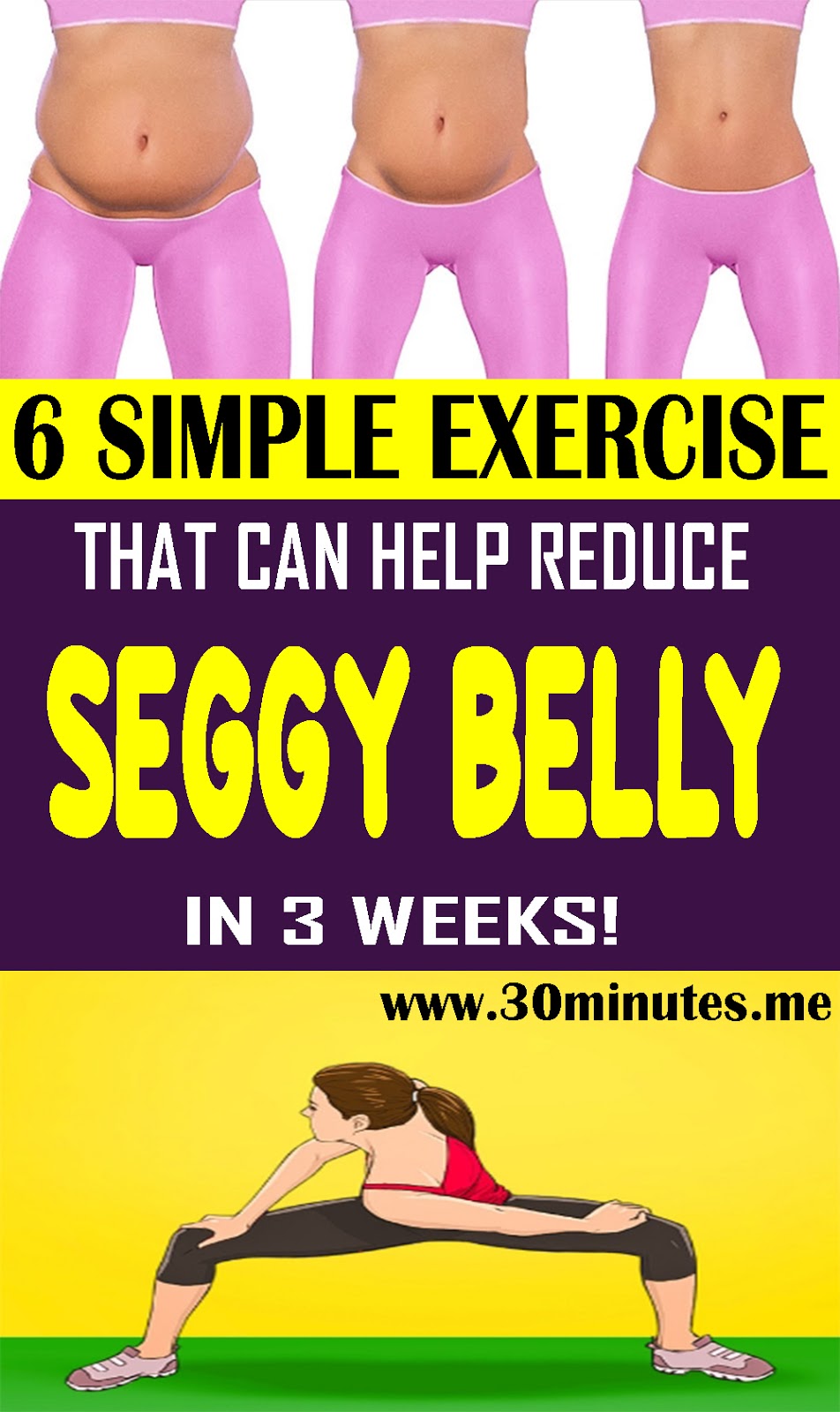 6 Simple Exercise That Can Help Reduce a Saggy Belly in Only 3 Weeks