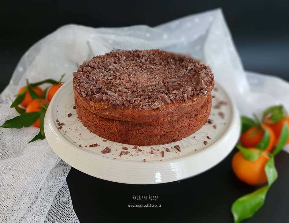 Torta alla ricotta, clementine e cioccolato Kucina di Kiara