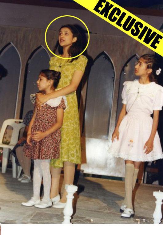 Bollywood Actress Parineeti Chopra Childhood Pic in her school play | Bollywood Actress Parineeti Chopra Childhood Photos | Real-Life Photos