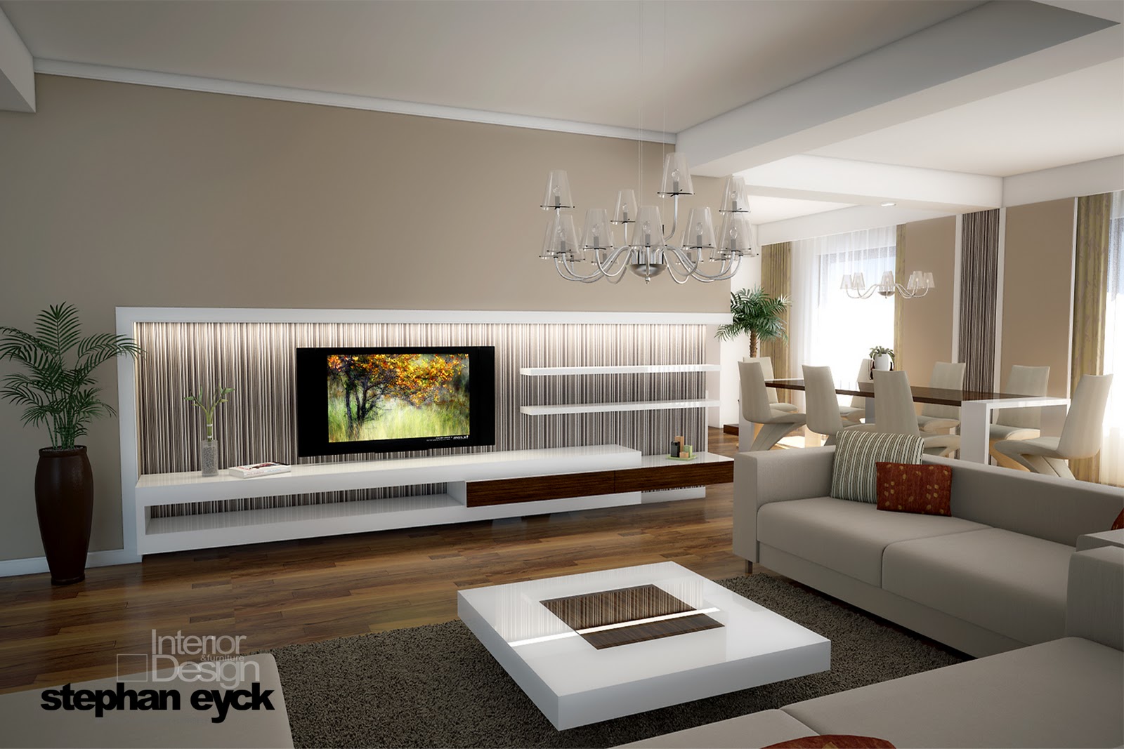 Design interior casa r galati livingroom si diningroom for Dizain home