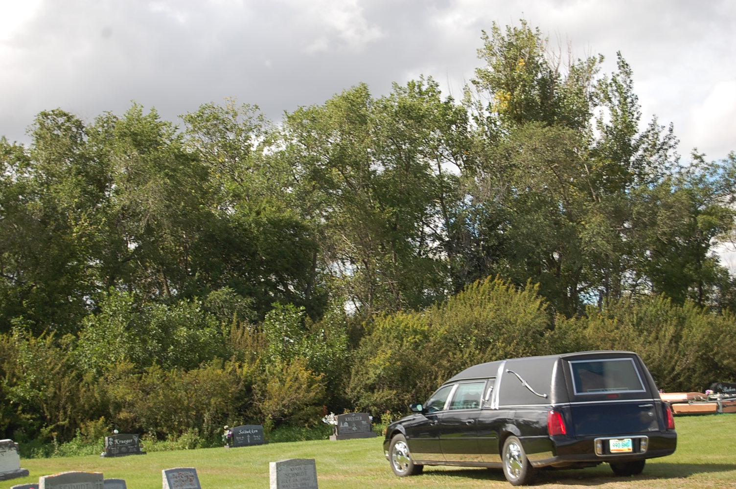 Nana Porcupine Mom's funeral part 2