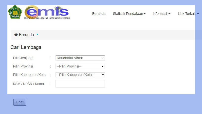Cara Cek Nsm Nomor Statistik Madrasah Ra Mi Mts Ma Lengkap Guru Maju