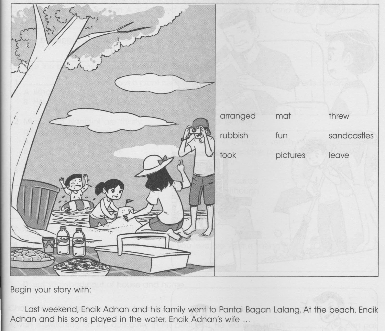 Write a story based on the picture image