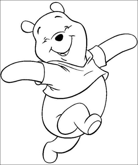 Dibujos De Winnie Pooh Para Colorear 10 Dibujos De Winnie Pooh