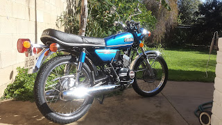 Yamaha RD125 A 1974 two stroke