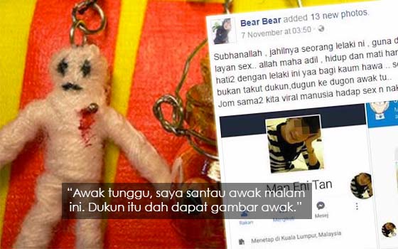 DIA MAIN BOMOH-BOMOH PULAK LEPAS KENA REJECT "Cinta Ditolak, Dukun Bertindak"