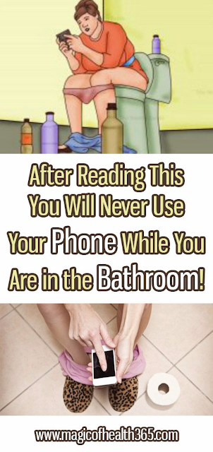 AFTER READING THIS, YOU WILL NEVER USE YOUR PHONE WHILE YOU ARE IN THE BATHROOM!